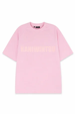 T-shirt Logo Ton sur Ton en Relief